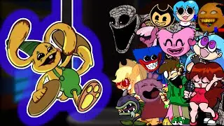 FNF Musical Memory(Vs Bunzo Bunny) But Different Characters Sing It🎵Everyone 