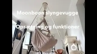 Moonboon slyngevugge med original motor og stativ