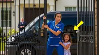 La ni&ntilde;a gritaba al ver la camioneta negra &mdash; La ni&ntilde;era cerr&oacute; el port&oacute;n justo antes de que entraran