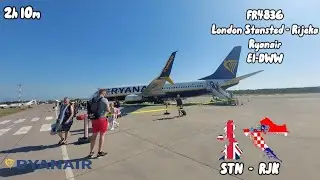 Tripreport | London Stansted- Rijeka | Ryanair | Boeing 737-800 