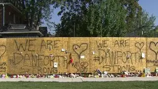 Temporary memorial to Danforth shooting victims comes down