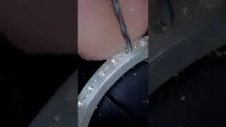 Making a half eternity wedding band