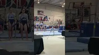 USAG Level 7 Giant on Bars