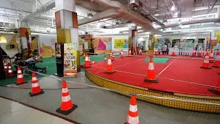 Hoverboard Obstacle Course