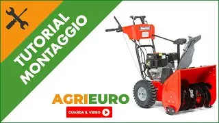 Spazzaneve a scoppio Snapper M1024E - Motore B&S 950 Snow: montaggio