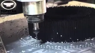 Disc Brush Roller Brush Lath Brush Integrated Drilling and Filling Machine