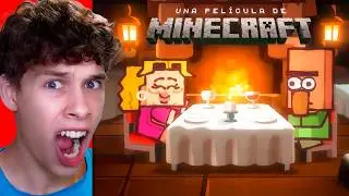 Reaccioné a la ANIMACIÓN de la PELÍCULA de MINECRAFT