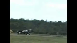 Ed Russell Airshow June 11, 2006 Spitfire Mk IX taking flight