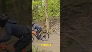 Healey Nab MTB drop, jump, berm. #mtb #mondrakerbikes
