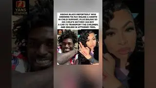 Kodak Black ORDERED To Pay $10K MONTHLY Child Support #shorts