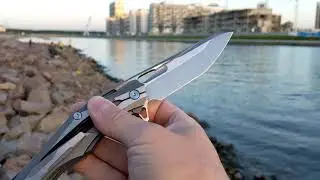 CKF DECEPTICON-1 ALEXEY KONYGIN DESIGN S35VN BEARINGS TITANIUM