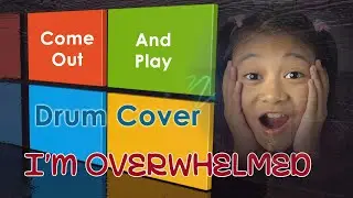 It just little too fast for her..come out and play drum cover at 155 bpm