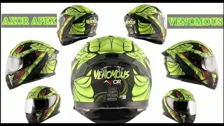 Axor Apex Venomous Neon Green Helmet Specs and review