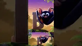 Sloth 🦥 & Bat 🦇 Learning the Names of Animals! #kids #kidstv #animal #wild #bat #sloth