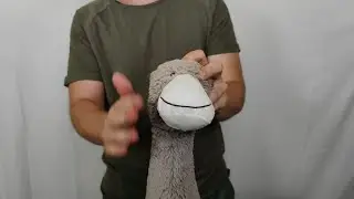 Stuffed Animal Rough Slapping & Petting | ASMR
