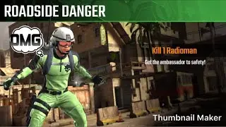 Roadside Danger, Sniper strike special ops mission #2- Baghdad (pistol/zone3)