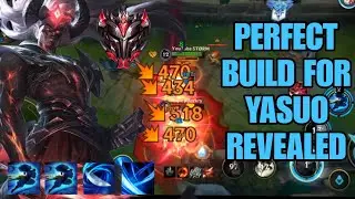 YASUO Build for Easy Kills in Wild Rift! | Dominating Gameplay Secrets!