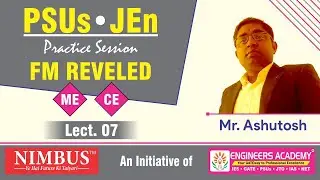 Preparation Of PSUs & SSC JEn Exam Through Questions | Fluid Mechanics | PSUs Exam | JEn | Lect - 7