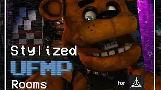(P3D) Ufmp fnaf 1 Rooms stylized Lighting - Release