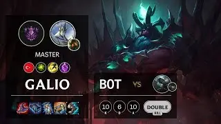 Galio Bot vs Senna - TR Master Patch 10.3