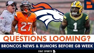 HOT Broncos News & Rumors: Drew Sanders Injury Update + Packers Preview & Re-Sign J.K. Dobbins?