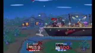 SSBB KJay8 (Marth) vs Sam007 (R.O.B.)