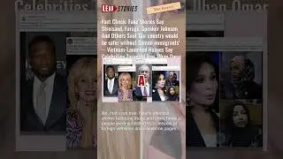 Fact Check: Fake Stories Say Celebrities Said 'Our country would be safer without Somali immigrants'