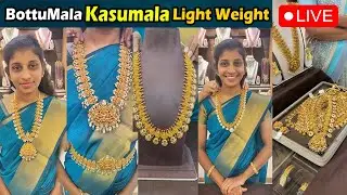 Bottumala  Kasumala In Light weight |  Suhas Jewellers slsj khammam  @brideessentials #kasumala