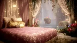 Fairy Cottage Sleep Ambience 🌙✨ Calming Kalimba Music for Deep Relaxation & Peaceful Dreams
