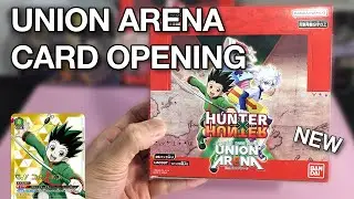 Hunter x Hunter Booster Box - Union Arena TCG Unboxing