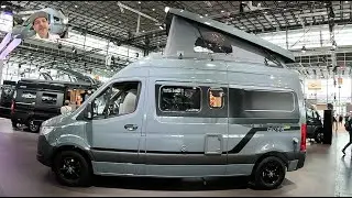 Hymer Free S 600 Campus RV Camper Van Hymercar Mercedes Camping car walkaround + interior V2333