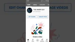 HOW TO EDIT YOUR YT CHANNEL||THE ANGRY GUY