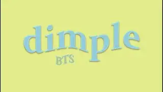 BTS (방탄소년단) - dimple (english cover by founditsky) ☁️