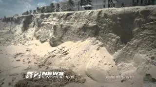 CBS12 Beach Erosion
