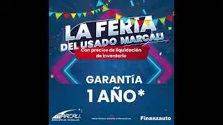 &iexcl;FERIA DEL USADO MARCALI!