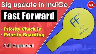 Big update in IndiGo | Fast Forward |Priority check in|boarding| How to purchase indigo fast Forward