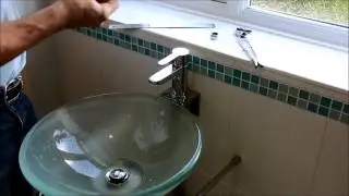 How to Fit a water saving tap aerator