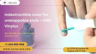 CND Vinylux | Ambber & Salma College
