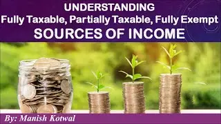 Taxable, Non-Taxable, Partially Taxable Components of Income/ Salary. 🪙💸💵💴💶💷💳💰