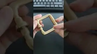 40MM Solid Brass Roller Pin Buckle #carosung #custom #buckle #belt #beltbuckle #rollerbuckle #brass
