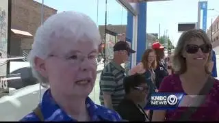 KC celebrates streetcar with fanfare, fireworks
