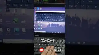 How to open on screen keyboard #pc #shortcut #tricks #technifyofficial