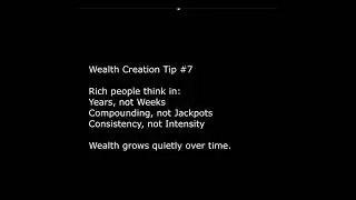 Wealth Tips 7