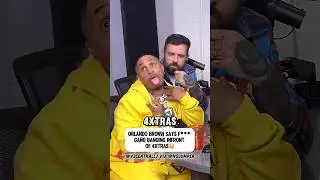 Orlando Brown Disrespects 4xtra & Almost Finds Out😭 #orlandobrown #4xtra