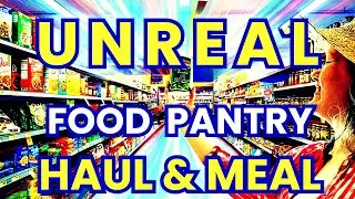 FRUGAL LIVING & Food Pantry Haul 2025 - Cheap Meals - FOOD BANK - Food Haul - Frugal Living Tips