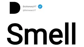 Smell Meaning in English