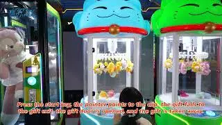 EPARK Cute Cat Clip Machine Clamp Machine Gift Game Machine #gamemachine #clipmachine #clawmachine