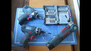 оснастка: Bosch Impact Control - двухсторонние биты & патроны 1/4