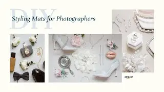 DIY Flat lay stylings mats and case for wedding photographers