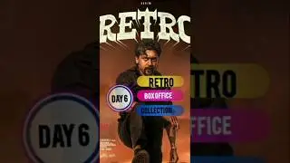 RETRO Box office collection all white RETRO DayS collection 📊🤑🔥#south #BoxOfficeCollection